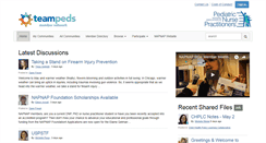 Desktop Screenshot of community.napnap.org